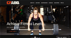 Desktop Screenshot of crossfitalbuquerque.com